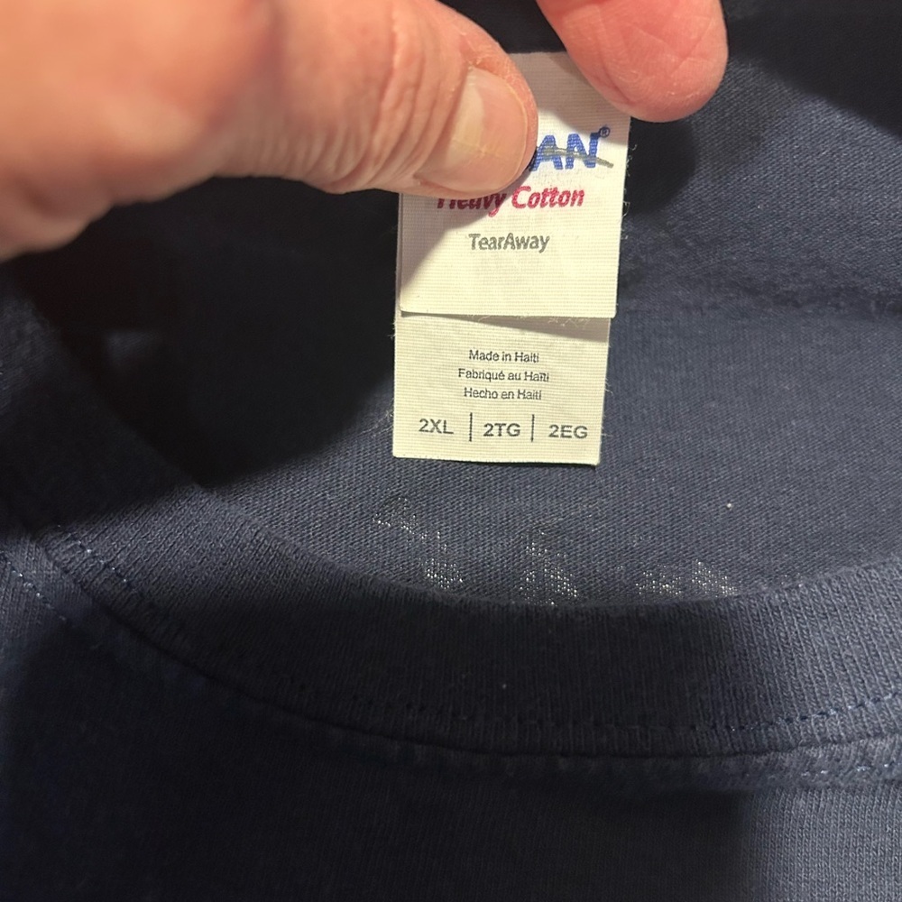 Blue Graphic Pocket Tee - Picture 6 of 6